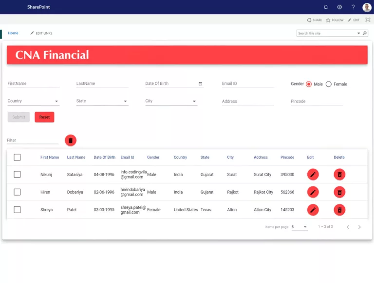 CNA-Angular-Dashboard-Sharepoint-UI
