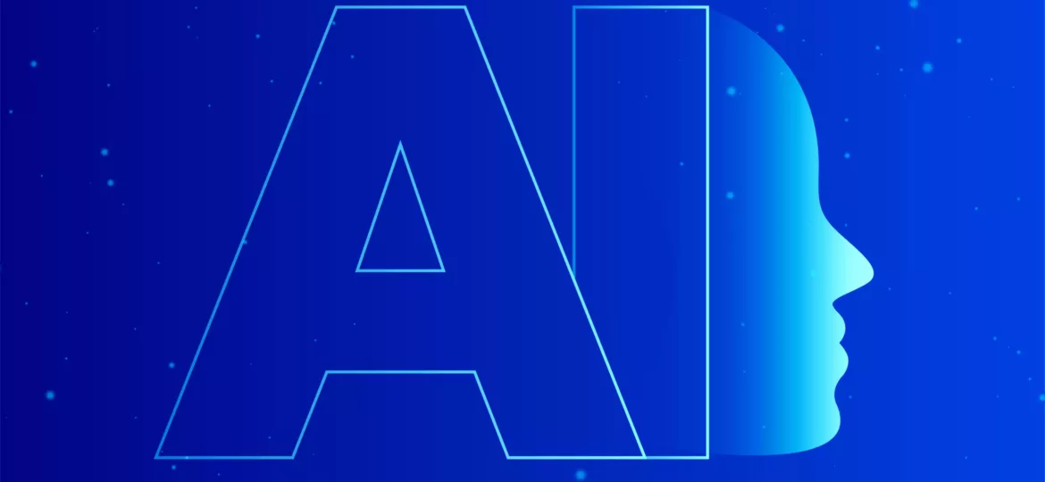 artificial intelligence sci fi tech concept background design