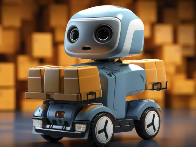 3d-delivery-robot-working