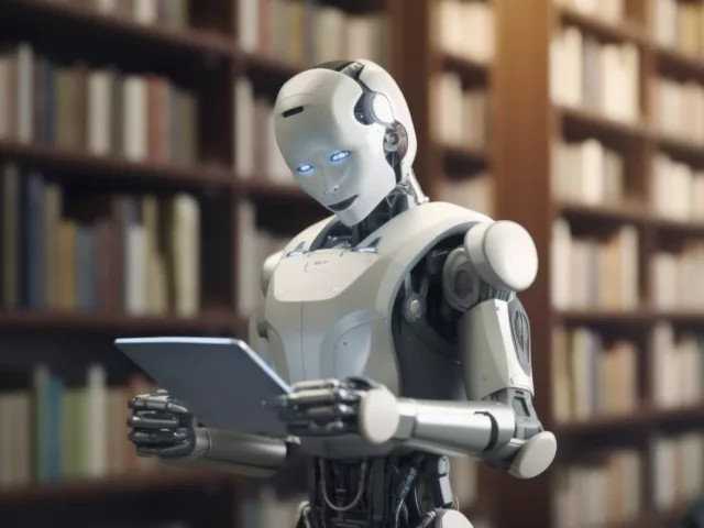 robot-working-as-librarian-instead-humans