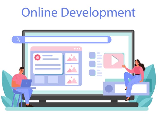 CMS introduction online service or platform Content management system
