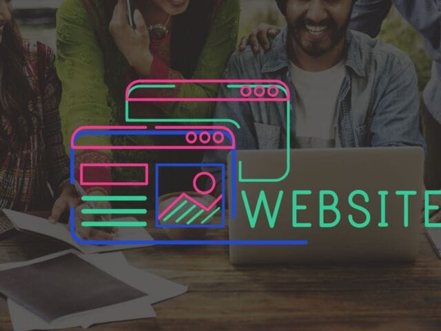 Website Design Content Layout Graphic