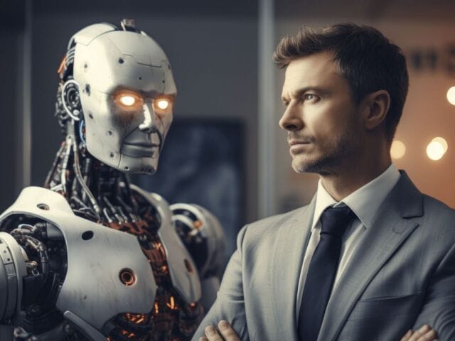 view-robot-human-businessperson